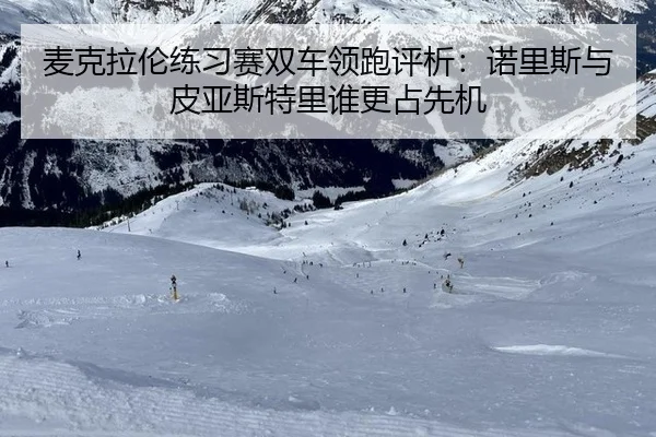 麦克拉伦练习赛双车领跑评析：诺里斯与皮亚斯特里谁更占先机